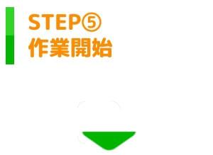修理作業開始 修理作業開始